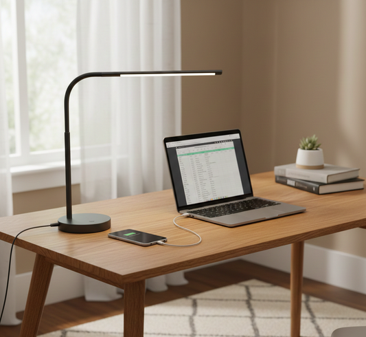 How to Create a Productive Home Office with the Right Desk Lamp