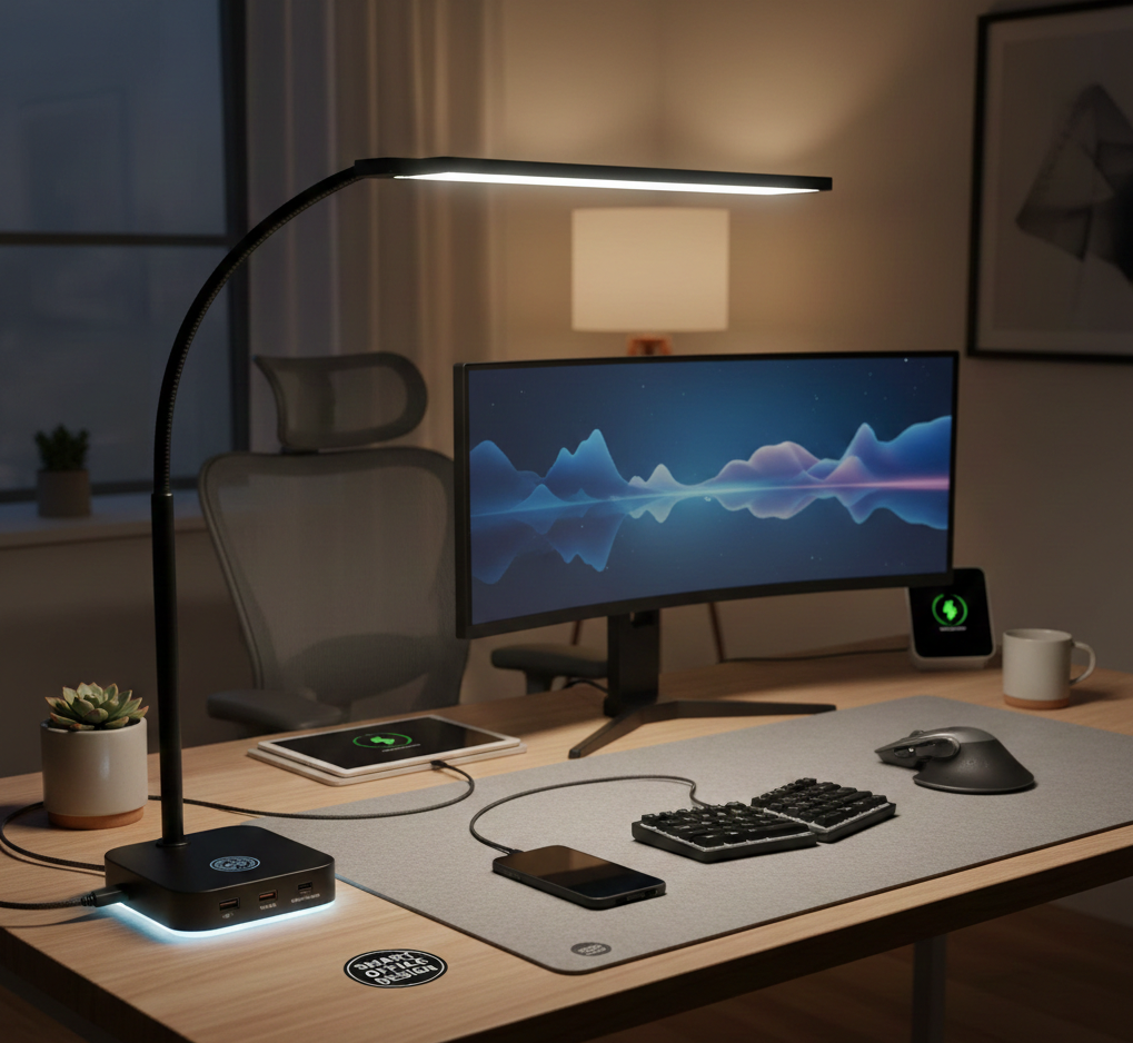 The Safe & Smart Way to Upgrade Your Home Workspace Lighting